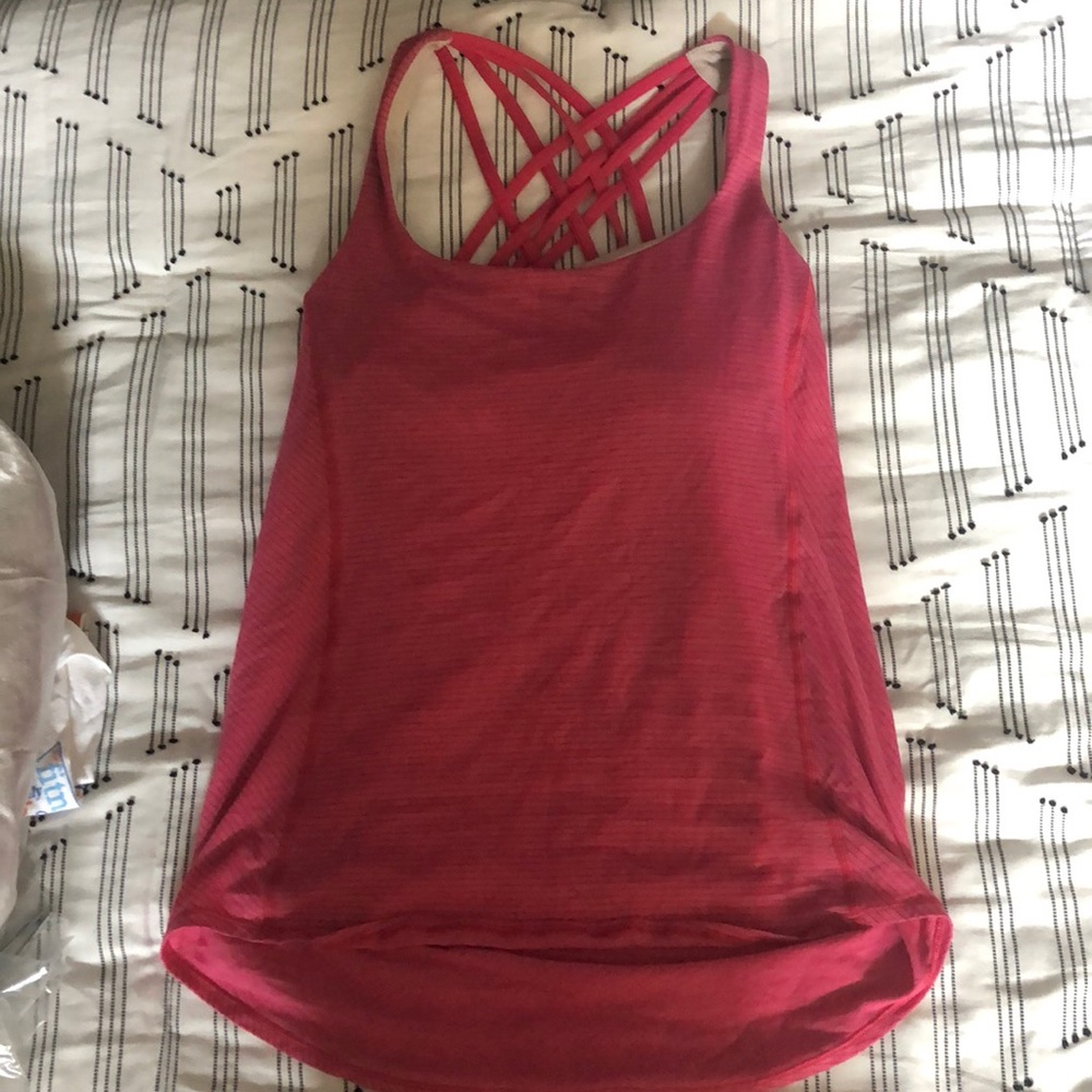 Open Back Lululemon Tank Top
